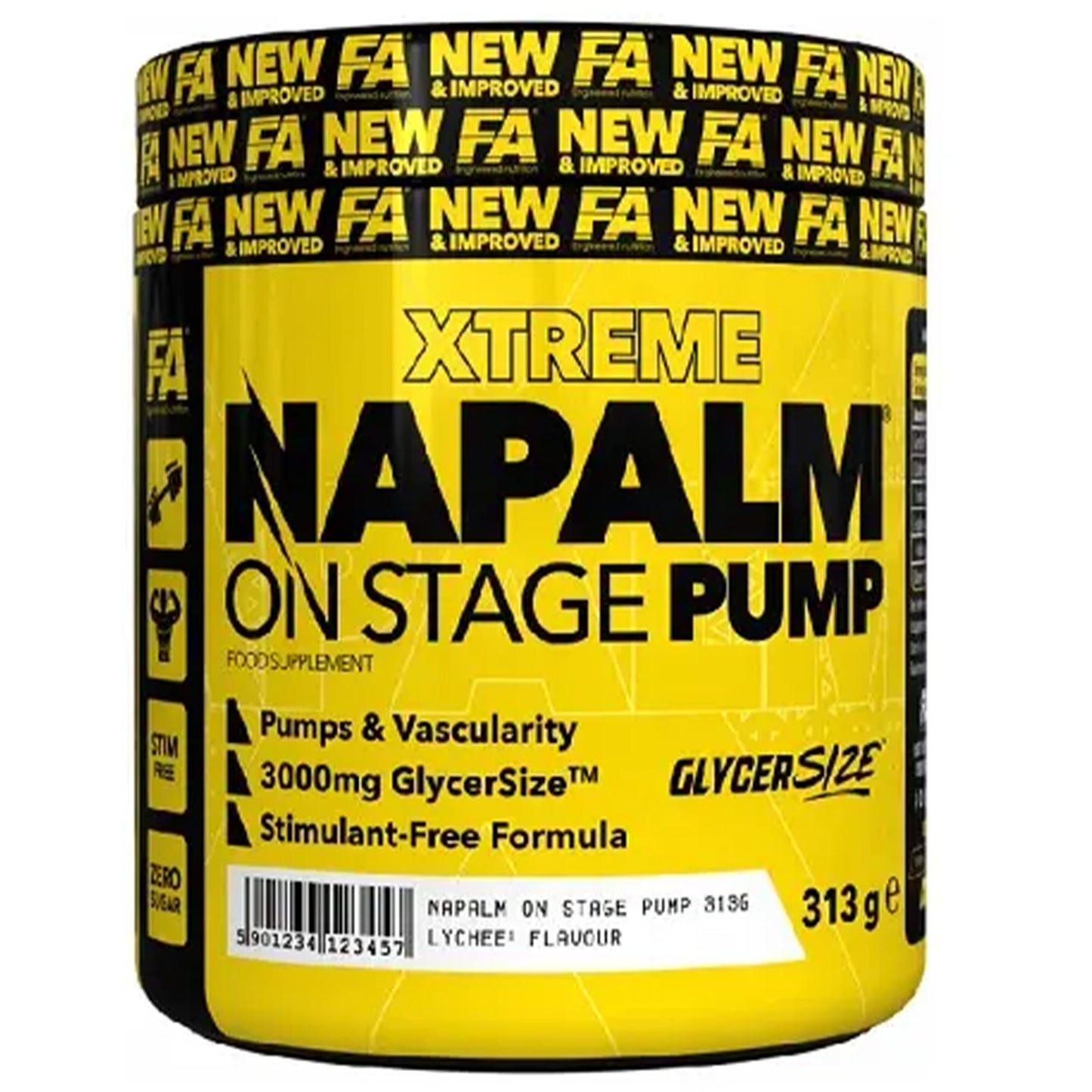 FA Nutrition NAPALM On Stage Pump 313g