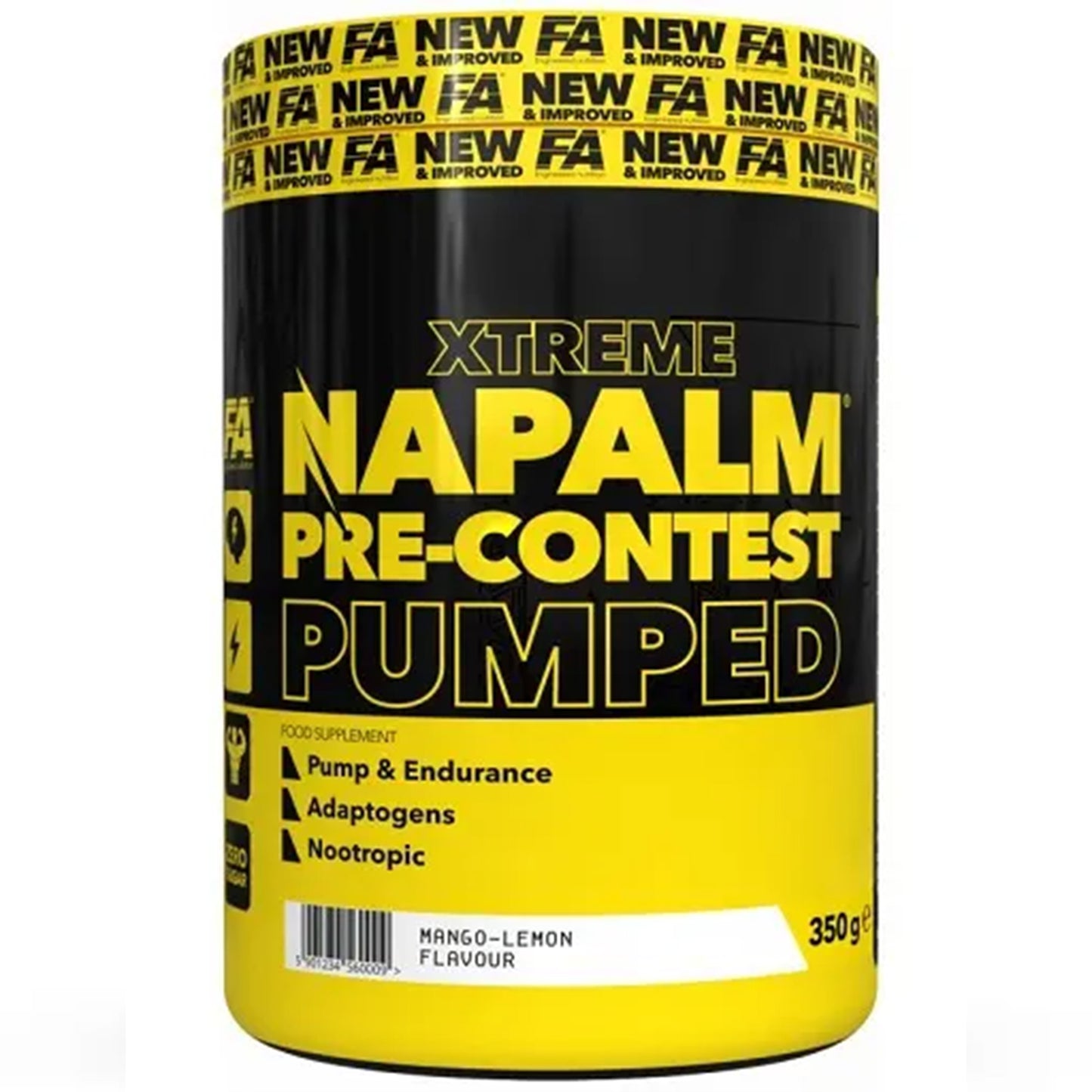 FA Nutrition Napalm PreContest Pumped PROBEN 10x17,5g MIX