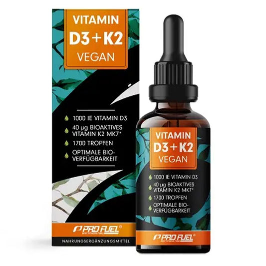 ProFuel Vitamin D3 + K2 Tropfen 1700 Tropfen (50 ml)