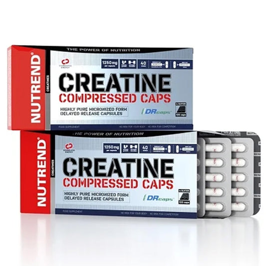 Nutrend Creatine Compressed Caps, 120 Kapseln