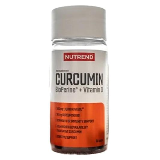Nutrend Curcumin + Bioperine + Vitamin D, 60 Kapseln