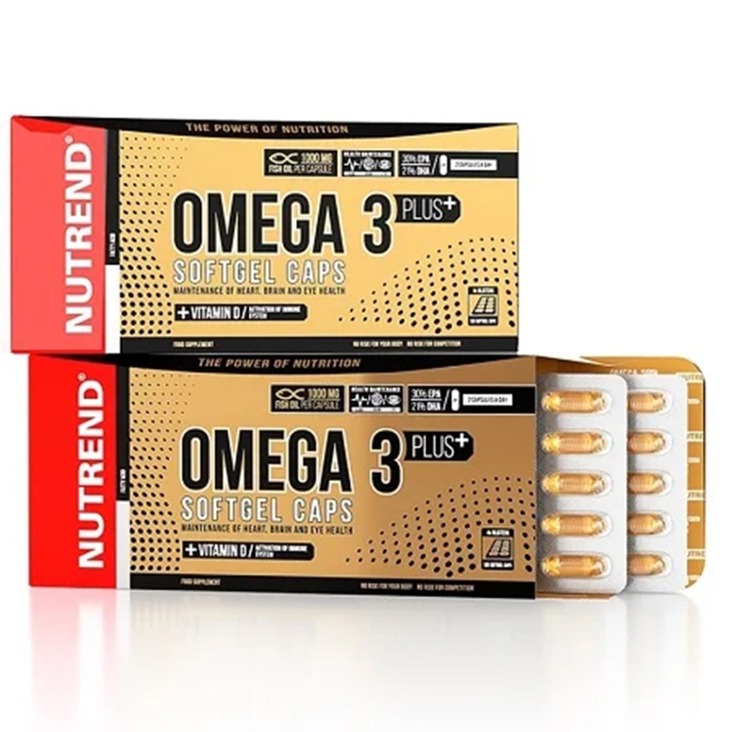Nutrend Omega 3 Plus 120 Softgel Kapseln
