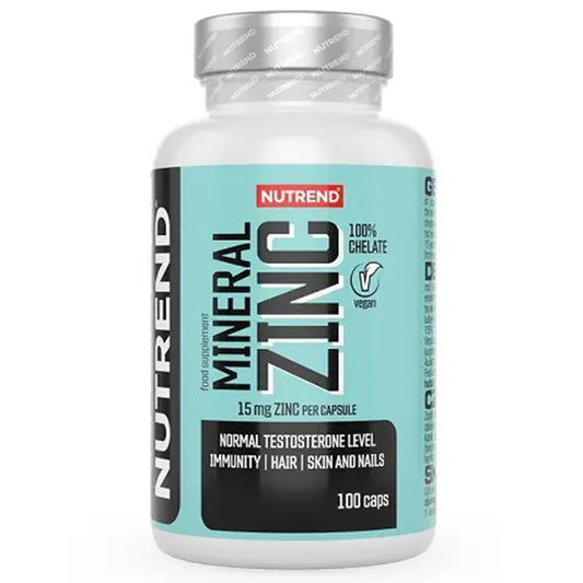 Nutrend Zinc Chelate 15mg 100 Caps