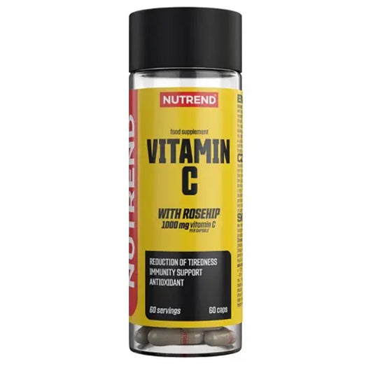 Nutrend Vitamin C 1000 mg mit Hagebutten 60 Kapseln