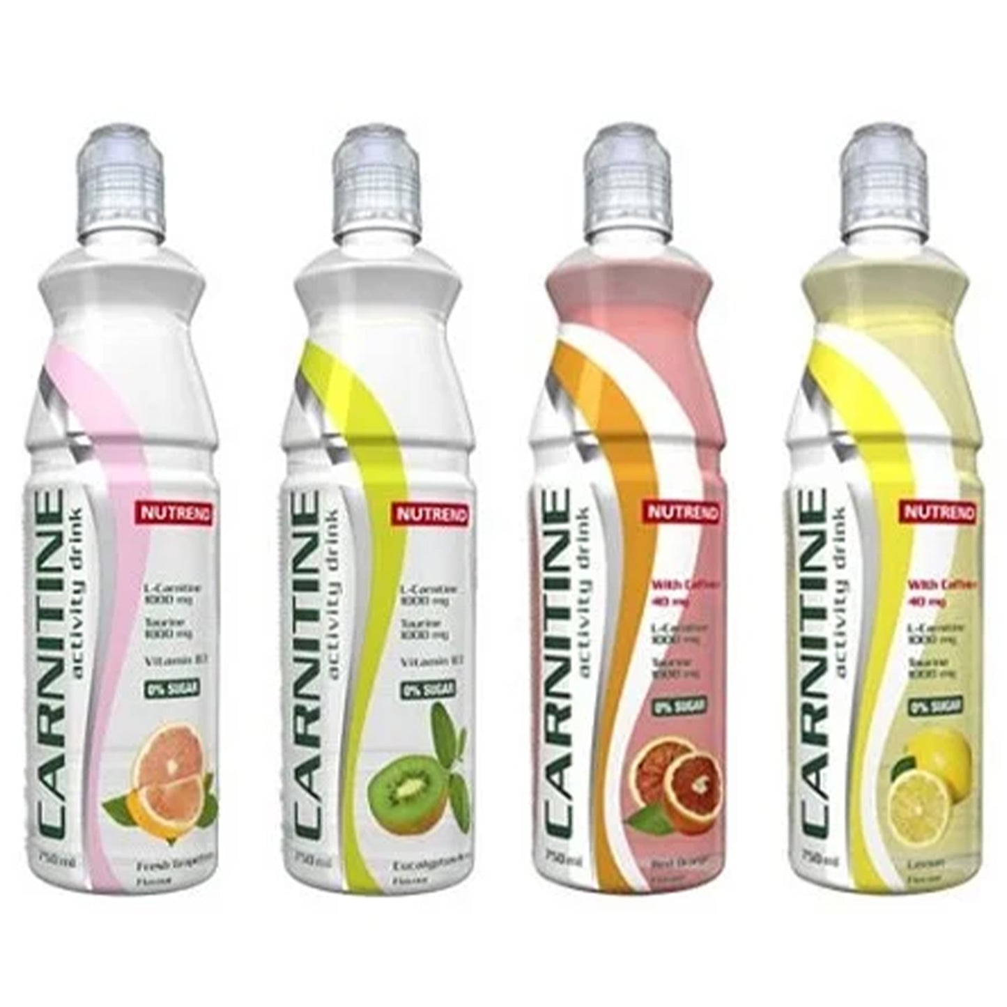 Nutrend Activity L-Carnitine Drink + Caffeine - 8x 750ml