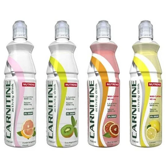 Nutrend Activity L-Carnitine Drink + Caffeine - 8x 750ml
