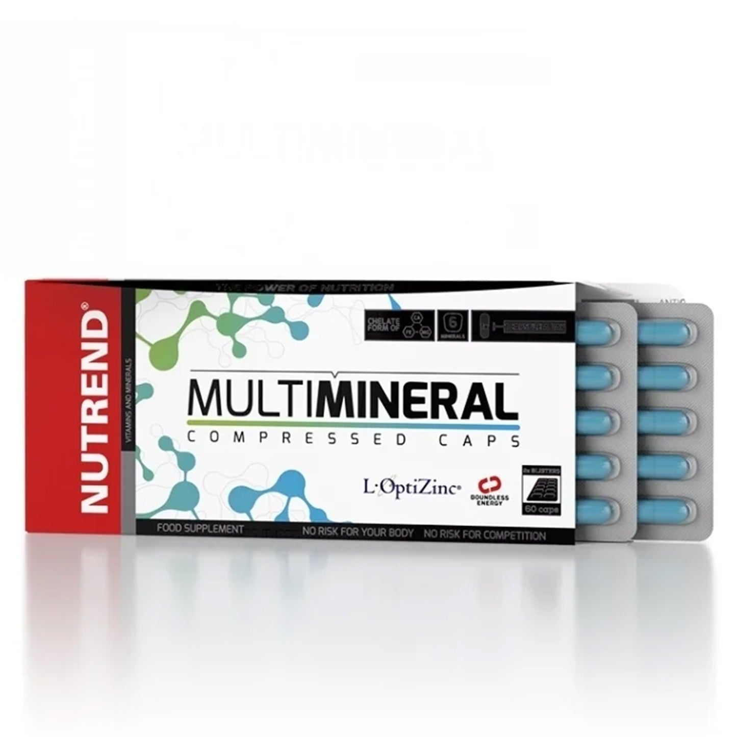 Nutrend Multimineral Compressed Kapseln - 60 Kapseln