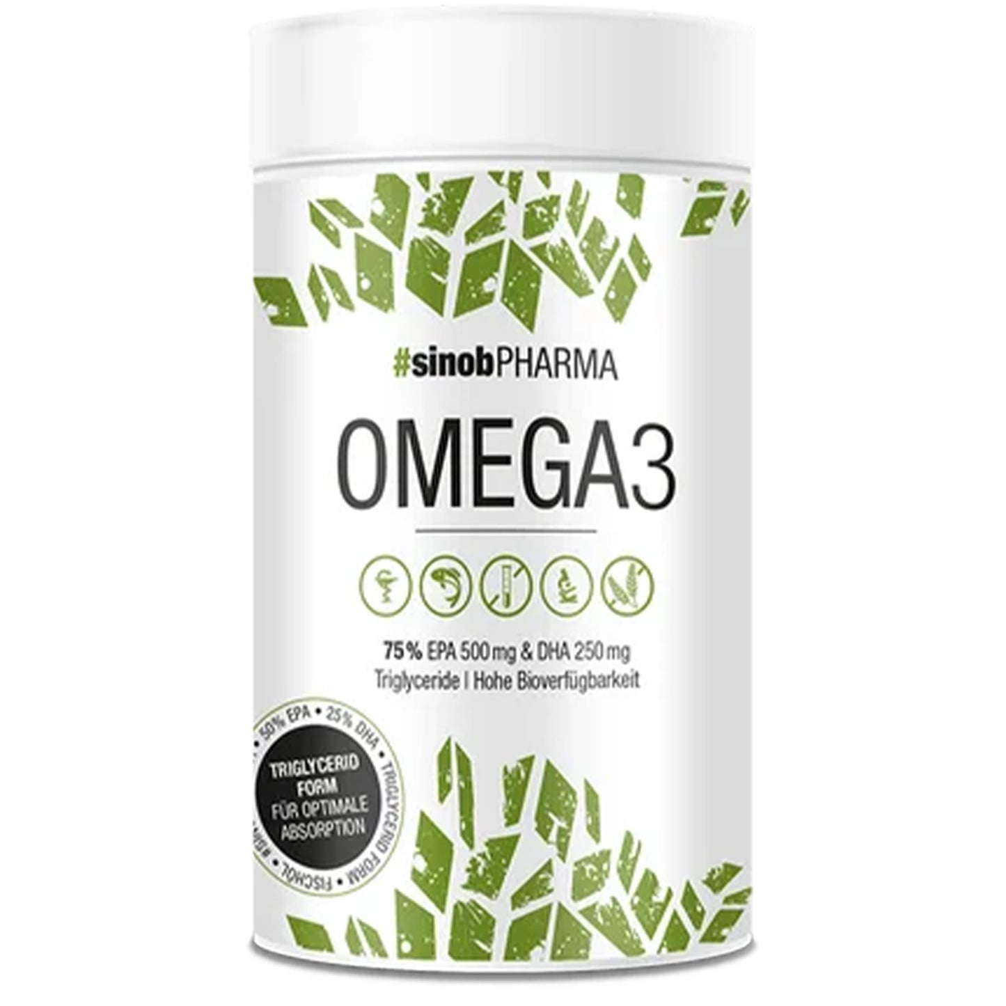 Sinob Omega-3 Max 120 Kapseln
