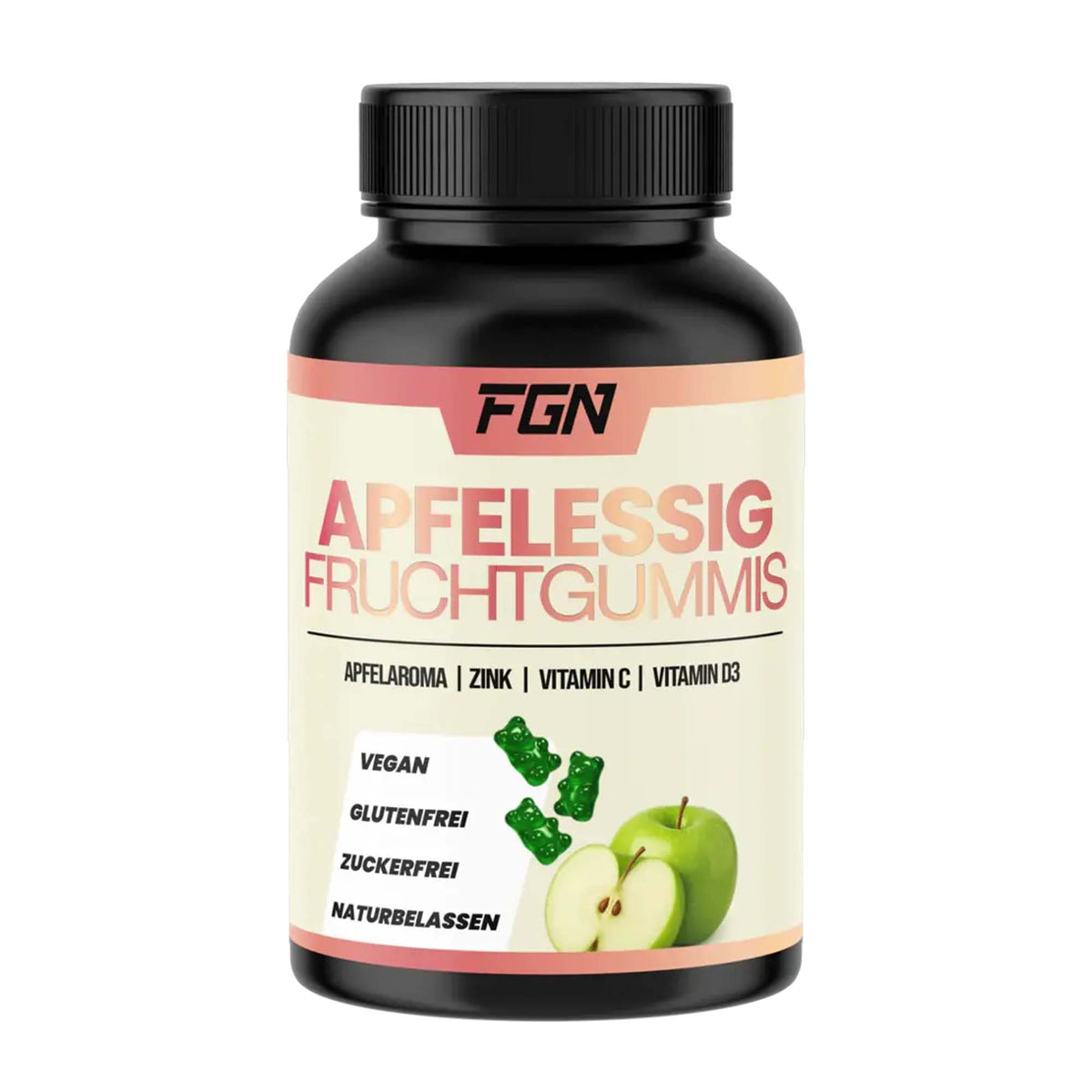 FGN Apfelessig 60 Fruchtgummies