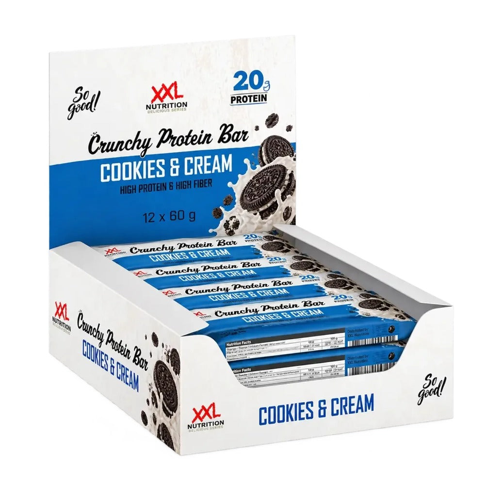 XXL Nutrition Crunchy Protein Bar 12x60g
