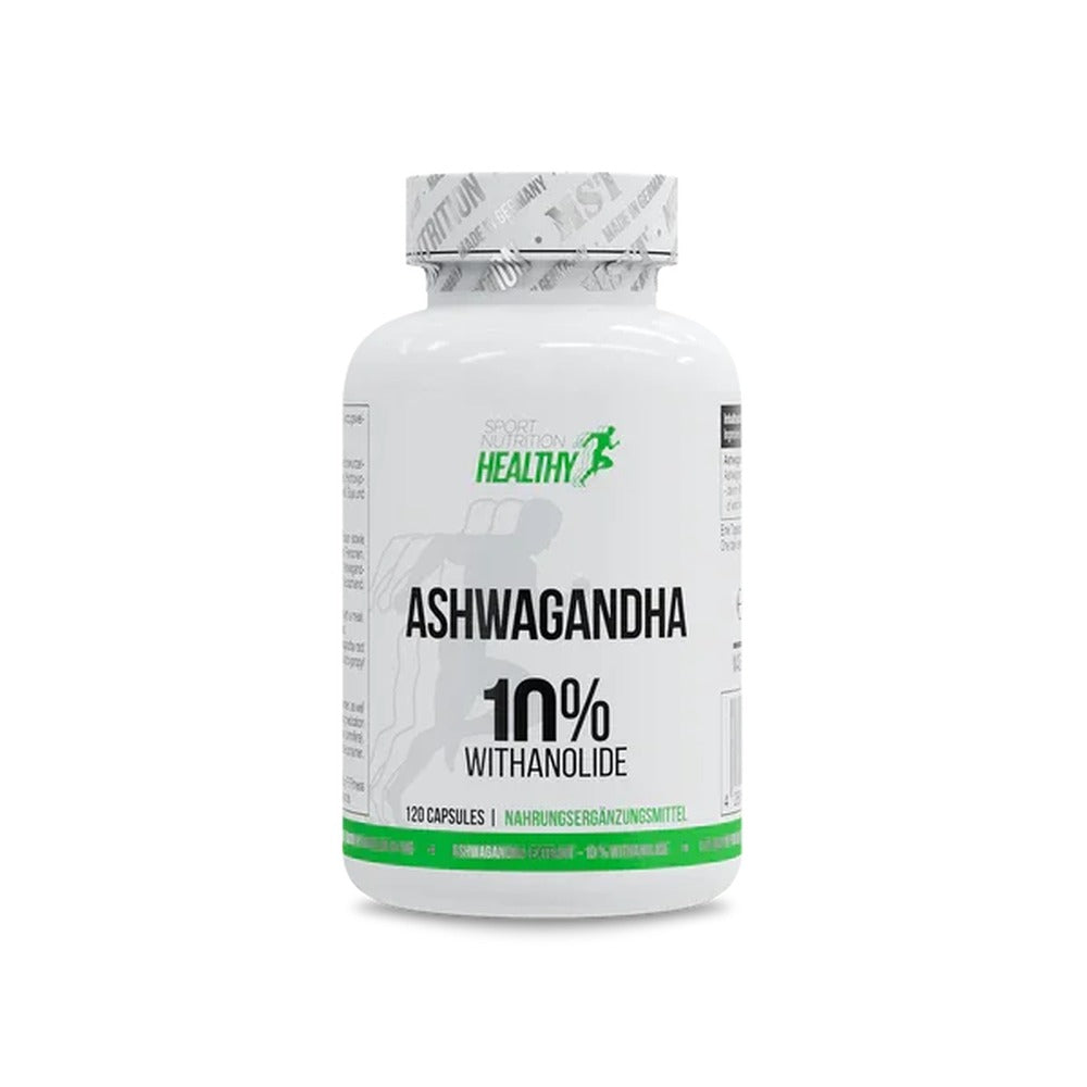 MST Healthy Ashwagandha 10% Withanolide - 120 Kapseln