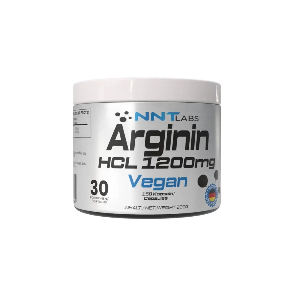 NNT Arginin HCL 1200 mg - 150 Kapseln