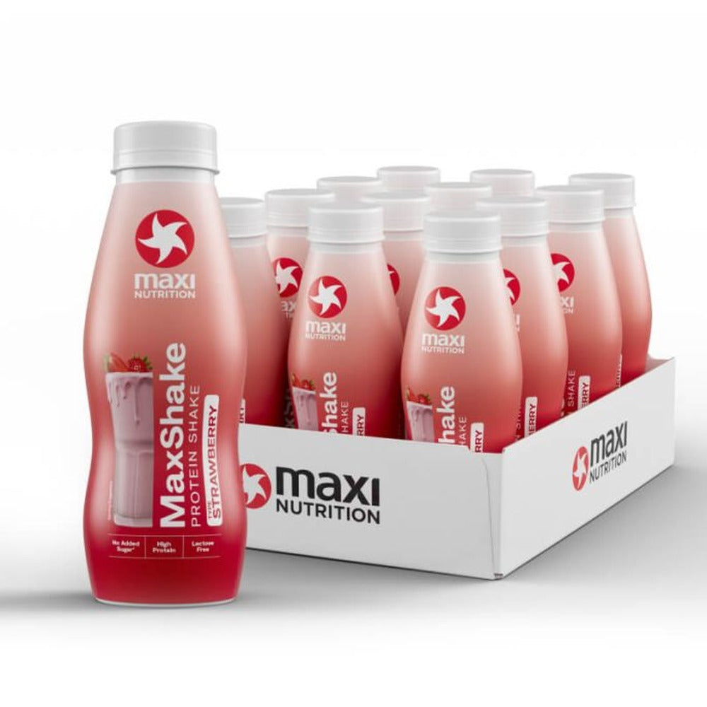 MaxiNutrition MaxShake Protein Milkshake RTD 12x330ml