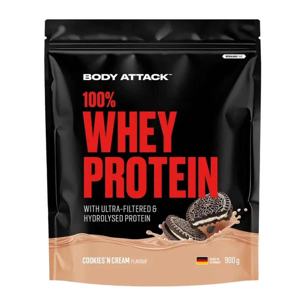 Body Attack 100% Whey Protein 900g
