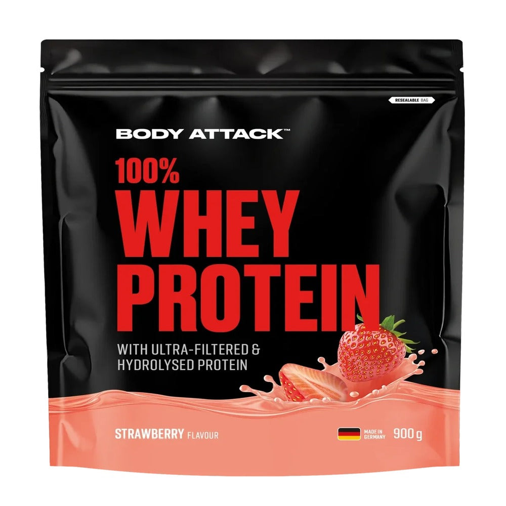 Body Attack 100% Whey Protein 900g